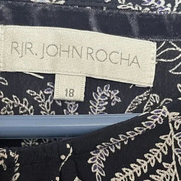 John Rocha semi sheer floral dress - size 18 - Picture 5 of 9